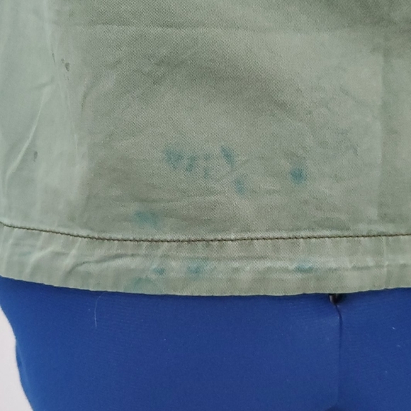 Upcycled hand painted punk vest - Picture 2 of 7